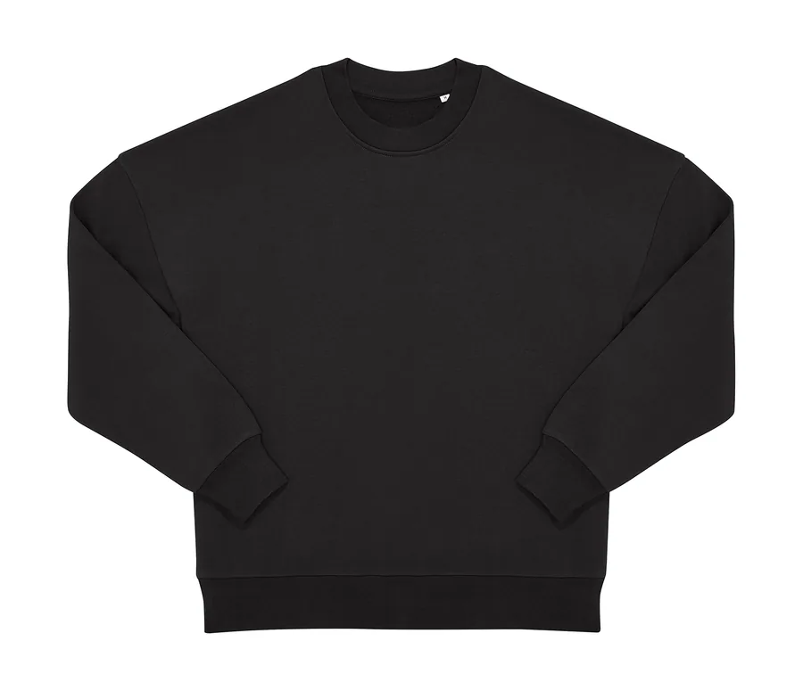 Sudadera negra B&C Influence Crew